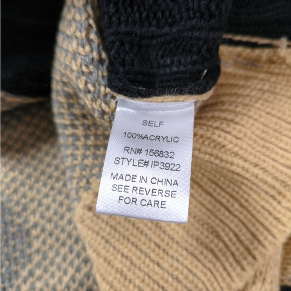 👯‍♀️Host Pick⚡️Bibi Animal Print & Cable Knit Colourblock Sweater - Picture 7 of 10